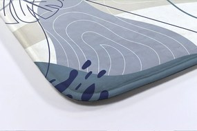 Antypoślizgowy dywanik łazienkowy Antypoślizgowy dywanik łazienkowy Abstrakcja Geometryczna