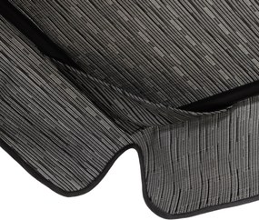 Huśtawka ogrodowa 3osobowa z regulowanym daszkiem Outsunny Komfort i ochrona przed słońcem Tekstylina | Aosom PL