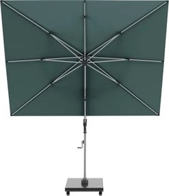 HYPERION 330 x 240 PRESTIGE - luksusowy huśtawkowy parasol ogrodowy z bocznym drążkiem : Kolor parasola - Aloes