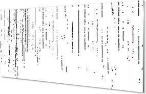 Szkło do Kuchni na Ścianę Nowoczesny Wzór w Kropki i Paski