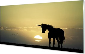 Panel nad Blat Kuchenny Magiczny Zachód Słońca na Polu