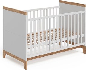 Łóżeczko dla dziecka biały 144.1x79.7x98.4 malia