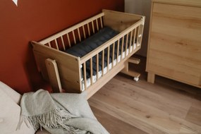 Łóżeczko kołyska KAJA 5w1 buk dostawne LITTLE SKY
