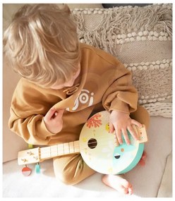 Tooky toy drewniane banjo nauka gry dla dzieci z motywem morza
