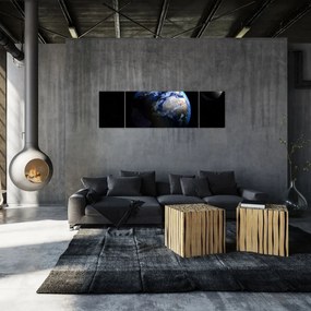 Obraz planety Ziemia (170x50 cm)