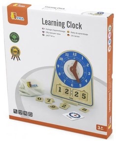 Viga drewniany zegar nauka zegara  czasu montessori