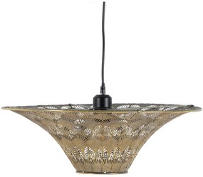 Lampa wisząca w kolorze złota z metalowym kloszem ø 47,5 cm – Ixia