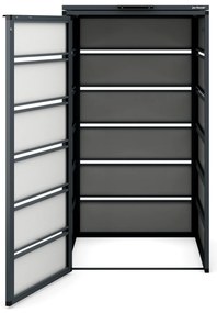 Zabudowa śmietnikowa 240L jednokomorowa, antracyt
