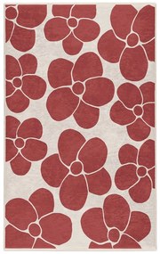 Czerwony dywan odpowiedni do prania 60x100 cm Red Meadow – Mila Home