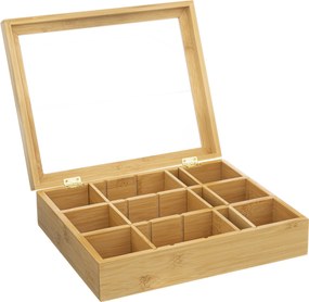 Herbaciarka bambusowa, 12 przegródek