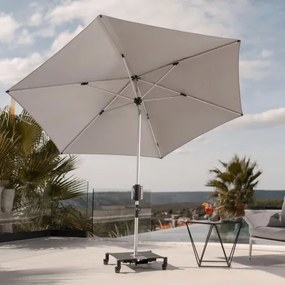KNIRPS APOLL 290 cm - parasol do centrum ogrodniczego : Kolor parasola - Jasnoszary
