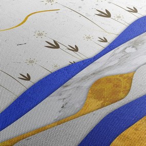 Obraz - Złote Góry (170x50 cm)