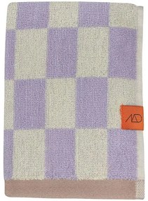 Jasnożółto-fioletowe ręczniki z bawełny organicznej zestaw 2 szt. 40x55 cm Retro – Mette Ditmer Denmark