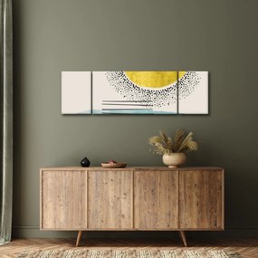 Obraz - Abstrakcyjny obraz plaży N⁰2 (170x50 cm)