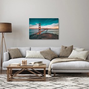 Obraz na szkle - Golden Gate, San Francisco (70x50 cm)