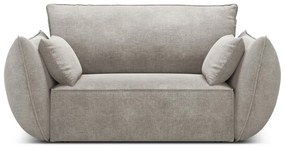 Jasnoszary fotel Vanda – Mazzini Sofas