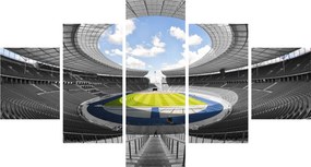 Obraz - stadion piłkarski (125x70 cm)
