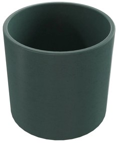 Umywalka betonowa nablatowa okrągła bez otworu na baterię 41 x 40 cm BENE | różne kolory : Kolor - Oliwkowy