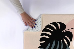 Dywanik łazienkowy Dywanik łazienkowy Liść Monstera