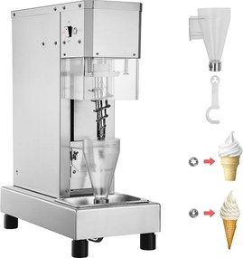 Mieszarka do Lodu SucceBuy 750 W Mieszarka do Lodu Mieszadło, Shaker do Lodu ze Stali Nierdzewnej 304 z Długą Rękojeścią i Ochroną PC