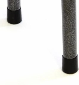 Ławka ogrodowa o wyglądzie rattanowym - brązowa 180 x 25 cm