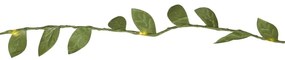 Zielona girlanda świetlna LED Star Trading Leaf, dł. 95 cm