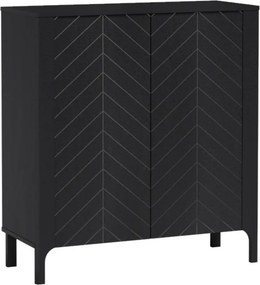 Komoda ALICANTE 103 cm do Salonu Sypialni Czarny