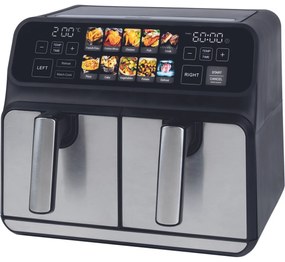ProfiCook FR 1287 H podwójna frytkownicakonwekcyjna, 8 l