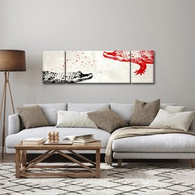 Obraz - Krokodyle (170x50 cm)