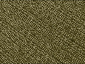 Zielony podnóżek z tkaniny szenilowej Neil – Bobochic Paris