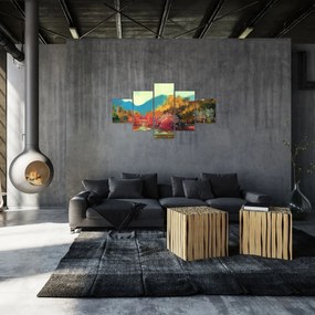 Obraz - Kolory jesieni (125x70 cm)