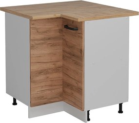 Szafka narożna złoty dąb energetyczny 75.6x60x81.6 r-line