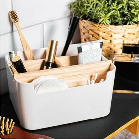 Altom Plastikowy organizer Bamboo, 18 x 14,5 x 9,5cm