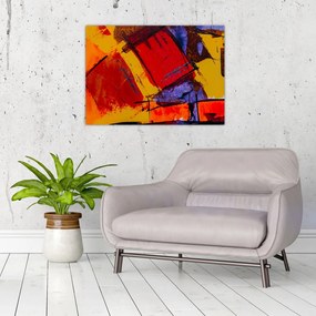Obraz abstrakcji (70x50 cm)