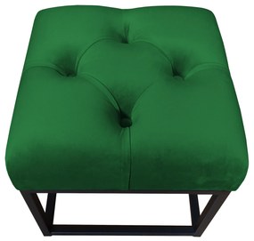 Pufa CHESTERFIELD LOFT ławka podnóżek metal MG25