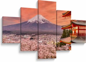 Obraz - Fujiyoshida, Japonia (125x70 cm)