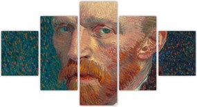 Obraz -  Vincent van Gogh, Self-Portrait, reprodukcje (125x70 cm)