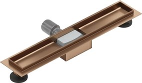 Mexen Flat korpus do odpływu liniowego 60 cm, miedź szczotkowana - 1C15060
