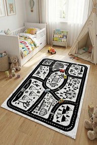 Dywan do pokoju dziecka miasteczko G6-F26