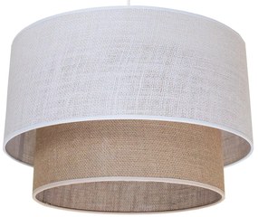Lampa wisząca naturalna, boho BUENO 1xE27