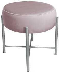 Taboret Pola noga metalowa szara MG55