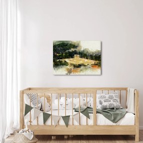 Obraz - Świątynia Zeusa, Ateny, Grecja (70x50 cm)