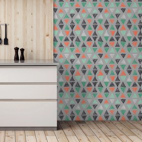 Tapeta - Trójkąty IV.