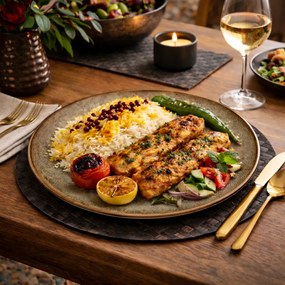 Podkładka pod talerz Black Weaving, 33 cm