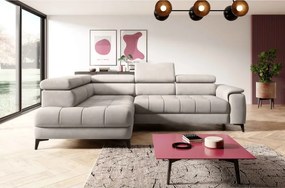 Narożnik CHIVAS L Lewostronny z Elektryczną regulacją siedziska wolnostojący tkanina Element 18 WERSAL