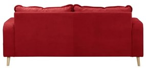 Czerwona sofa 193 cm Beata – Ropez