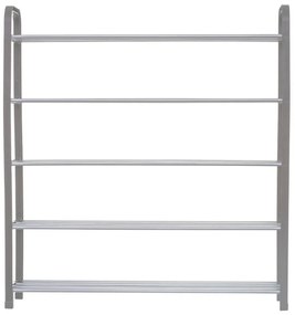 Szafka na buty z 5 poziomami, 76x20x71 cm