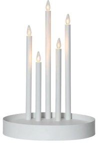Biała dekoracja świetlna ø 32 cm Deco – Star Trading