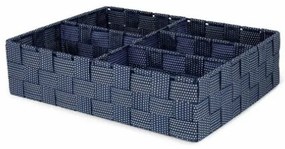 Compactor Organizer na bieliznę i akcesoria Toronto, 5 przegródek, niebiesko-szary