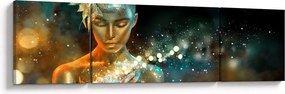 Obraz złotej wróżki (170x50 cm)